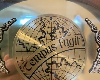 Tempus Fugit grandfather clock