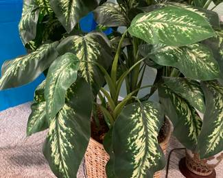 Large faux plant