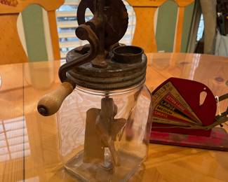 Antique hand butter churn