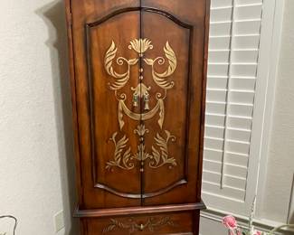 Small armoire cabinet
