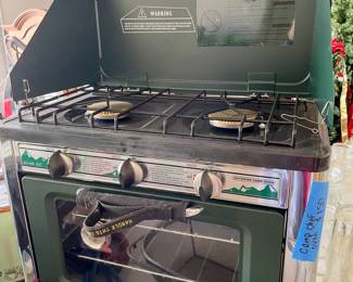 Camp oven and stove top