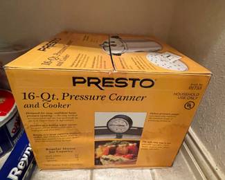 Presto 16 quart pressure canner and cooker
