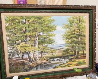 Hand painted oil painting