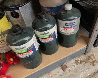 Propane, camping fuel