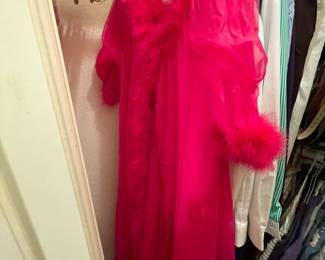 Vintage pink night gown
