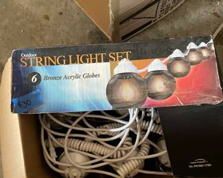 String lights for RV