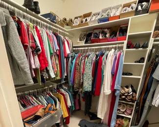 Ladies clothing and shoes