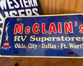 Mc Clain's RV Superstores sign