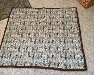 Golf themed quilt