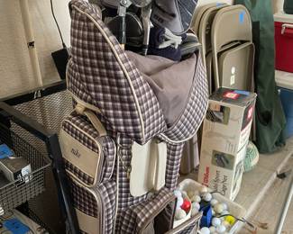 Ladies golf clubs and bag