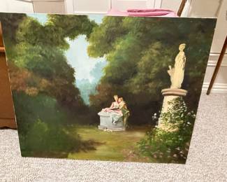 Hand painted oil painting