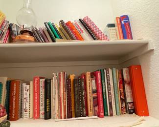 Pantry full of cook books
