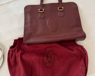 Rare Les must de Cartier Ladies Satchel