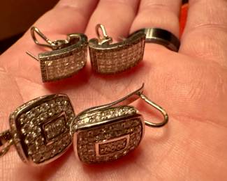 Vintage Diamond Earrings