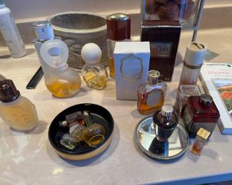 Ladies & Mens vintage perfumes