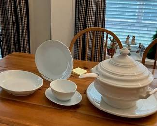 William Sonoma white ironstone