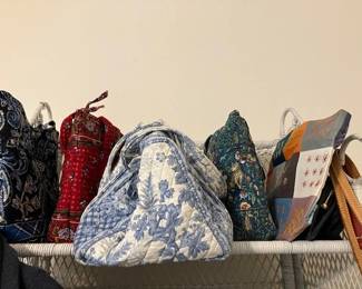 Vera Bradley bags and totes