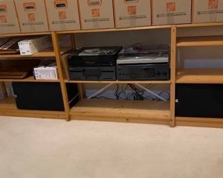 Sony stereo, turntable