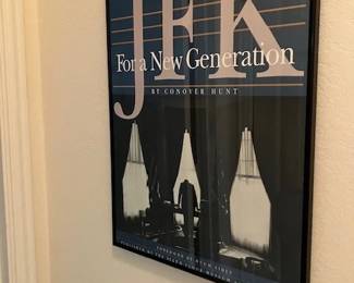 Framed book cover print
