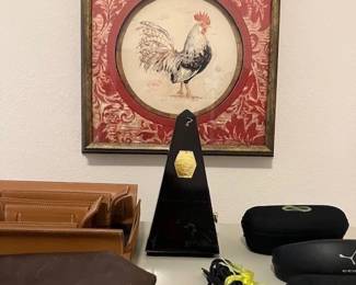 Rooster picture, Metronome