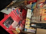 Tons of sports toys all new on cards