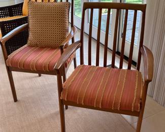 Scandanavian Modern Teak Dining Chairs