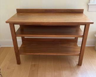 Walnut 3 - tiered Desk TAble 