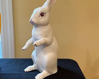 ceramic bunny figurine 