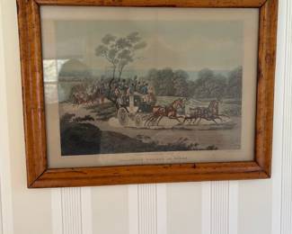 "The Red Rover, Southampton Coach" by Charles Hunt & Sons 