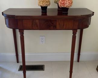Antique Gateleg Console Table 