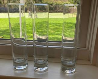 Iittala Finland Glass Bud Vase 7 7/8" 