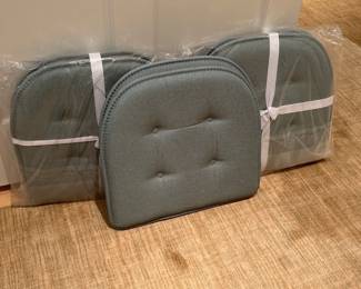 Dark Green Micro Fiber Chair Pads 