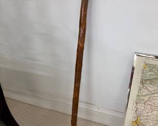 handcrafted walking stick 