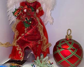 Christmas Tree Angel Topper 