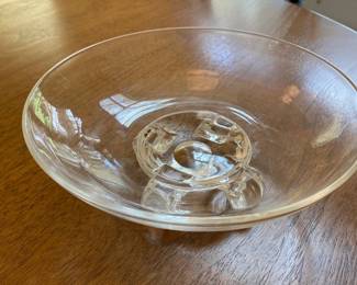Steuben Glass Low Footed Bowl 