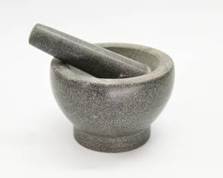 Stone Mortar and Pestle 