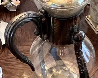 Antique coffee carafe