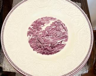 Wedgewood plates 