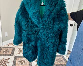 Caroline constas Genuine fur coat