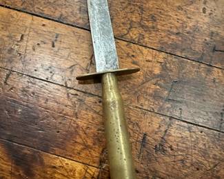 Trench art knife 