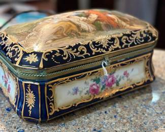 Hand painted Russian box 