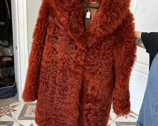 Caroline constas Genuine fur coat