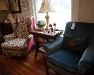 East wall of the living room.