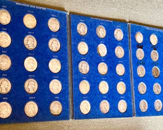 NICE SELECTION OF COINS INCLUDING SILVER.  REMOVED DAILY.  SECURITY ON PREMISES.  MORE FARTHER DOWN.