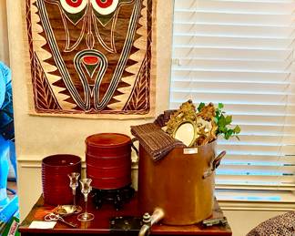 Antique Korean Bandaji Blanket Chest 