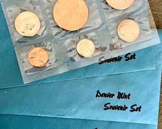 DENVER MINT SOUVENIR COIN SETS