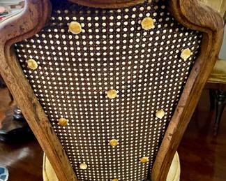 THE BACKS ON THESE CHAIRS ARE AMAZING!