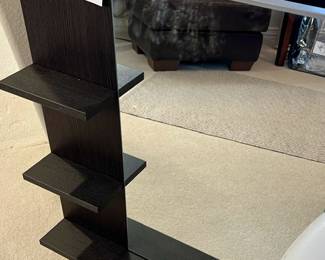 PAIR OF BATHROOM MIRROS WITH SHELF.