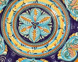 Deruta large Italian platter