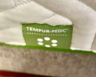 TEMPUR-PEDIC MATTRESS, LIKE NEW.